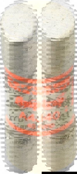 Cylindrical Fast-Acting Fuse: J, 40 A, 27 mm Dia